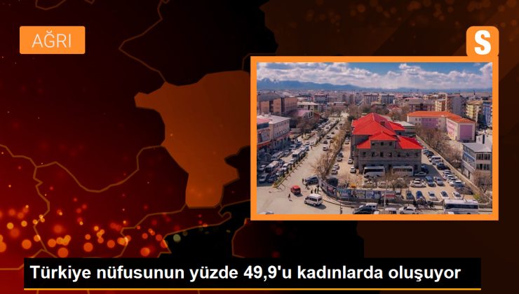 Türkiye nüfusunun yüzde 49,9’u kadınlarda oluşuyor