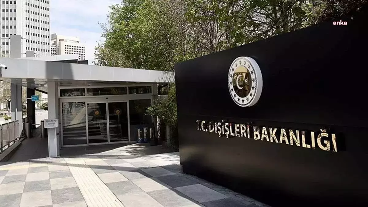 Dışişleri’nden İsrail Açıklaması