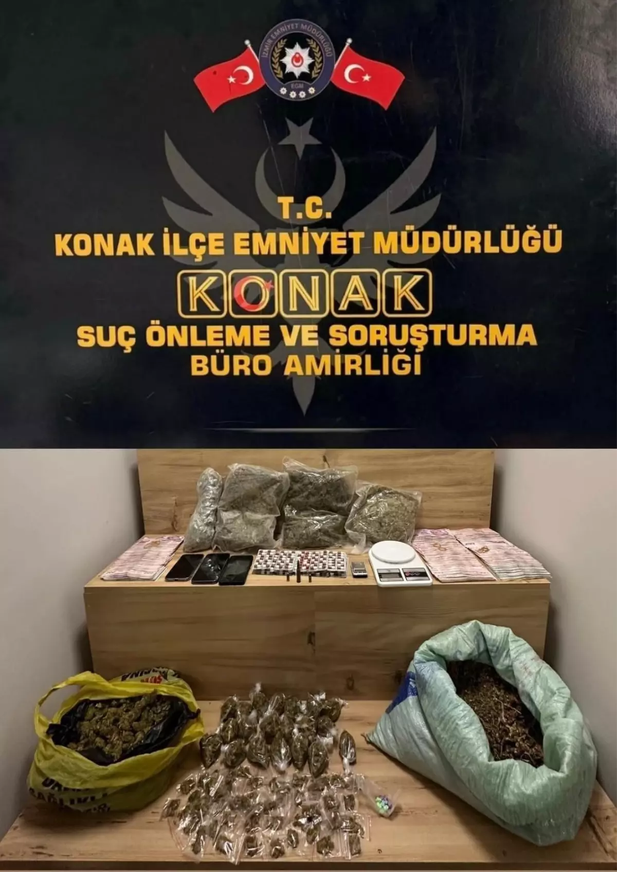 İzmir’de Uyuşturucu Baskını: 2 Tutuklama