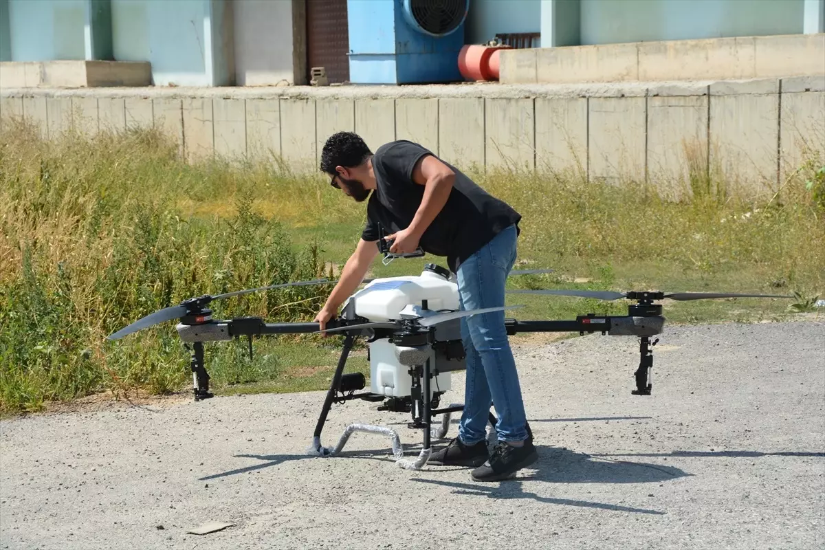 Tatvan’da Tarımda Dronlu Mücadele Başladı