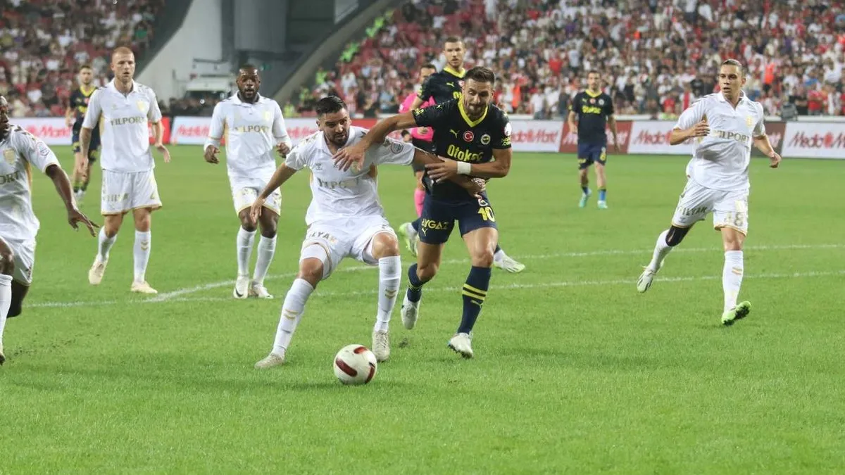 SAMSUNSPORFENERBAHÇE CANLI | Kostic formayı kaptı