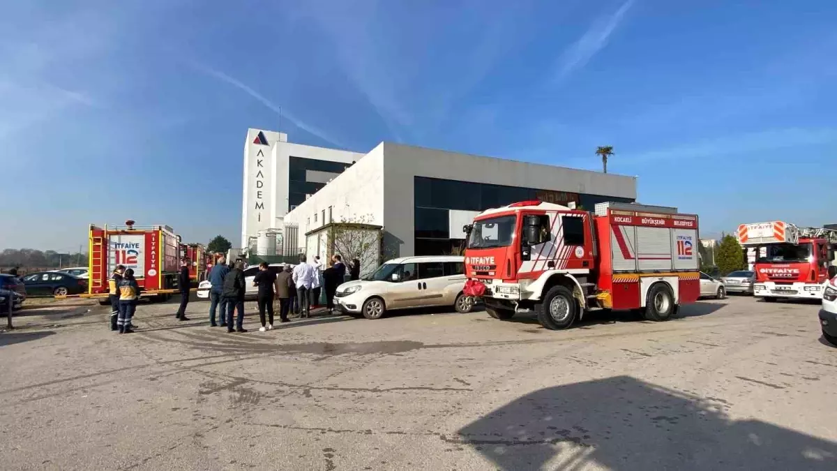 Başiskele Hastanesi’nde Yangın Paniği