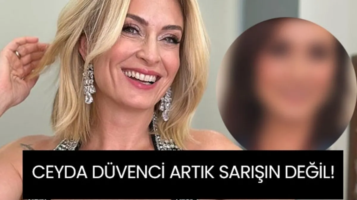 Ceyda Düvenci artık sarışın değil! Hayranlarına “yok artık” dedirten o değişim…