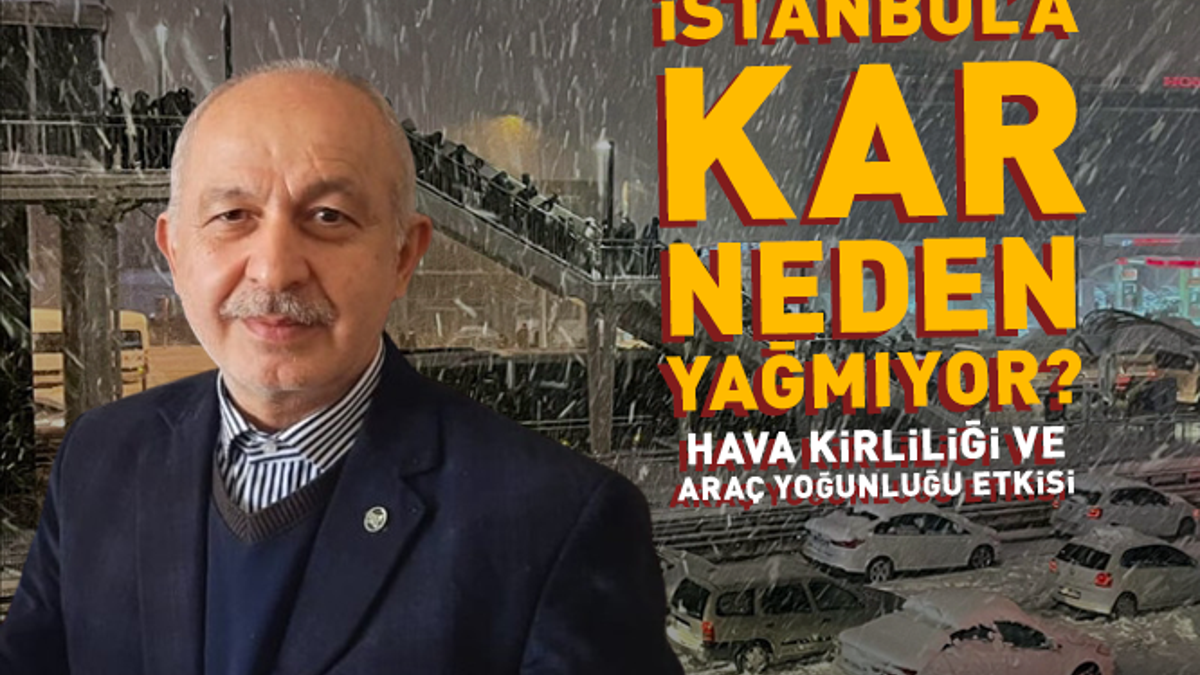 İstanbul’un Trafik Yoğunluğu ve Hava Kirliliği Kar Yağışını Etkiliyor mu? | SON DAKİKA HABERLERİ